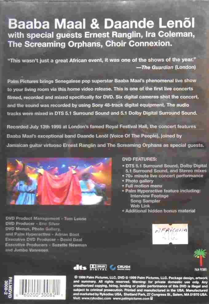 Baaba Maal Live At The Royal Festival Hall - Imagen 2