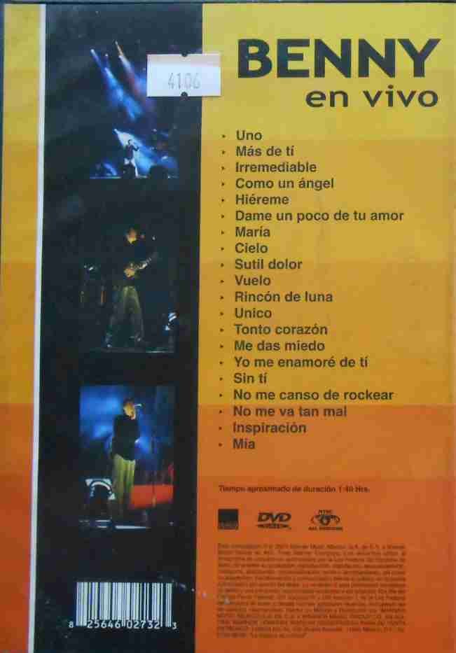 Benny En Vivo - Imagen 2