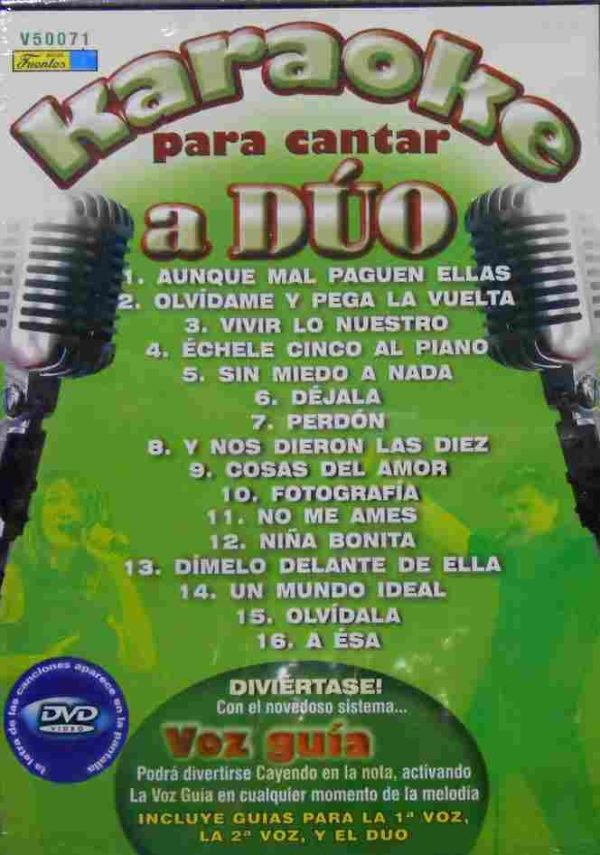 Karaoke Para Cantar A Dúo