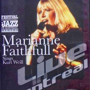 Sings Kurt Weill Live Montreal