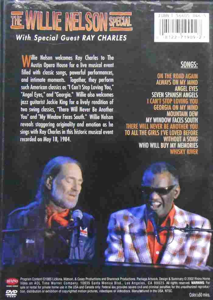 The Willie Nelson Special With Special Guest Ray Charles - Imagen 2