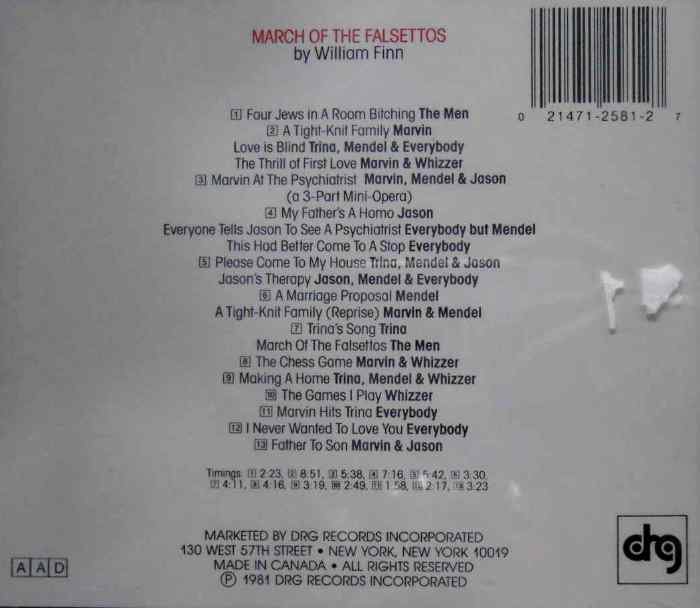 March Of The Falsettos - Imagen 2