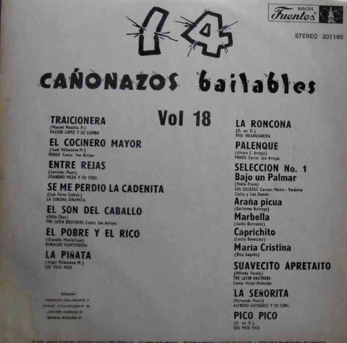 14 Cañonazos Bailables Vol. 18 - Imagen 2