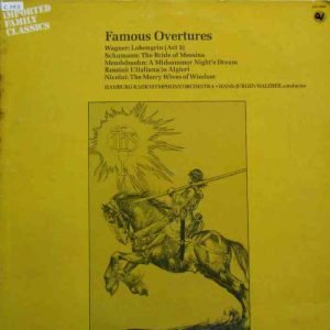 hans jurgen walther famous-overtures claasica