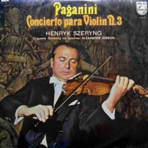 Paganini Concierto Para Violin N. 3