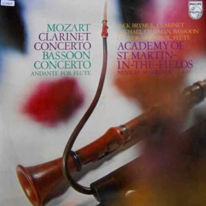 Mozart, Clarinet Concerto / Bassoon Concerto / Andante For Flute
