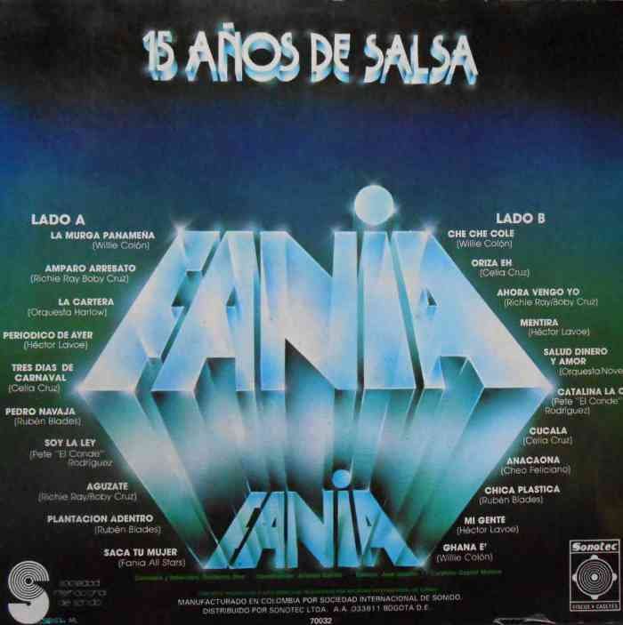 15 Años De Salsa Fania - Imagen 2