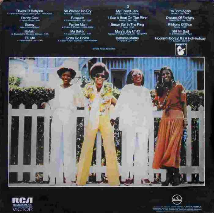 The Magic Of Boney M. - 20 Golden Hits - Imagen 2