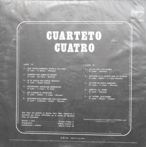Cuarteto Cuatro - Imagen 2