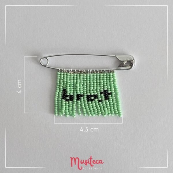 Pin cover "Brat" - Charli XCX - Imagen 2