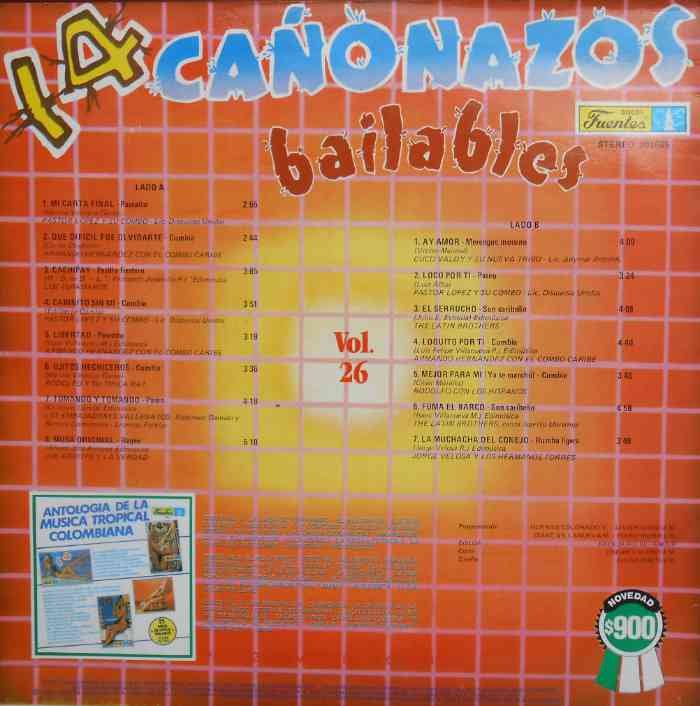 14 Cañonazos Bailables Vol. 26 - Imagen 2