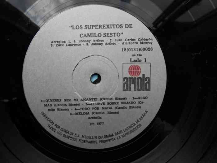 Los Superexitos De Camilo Sesto - Imagen 3