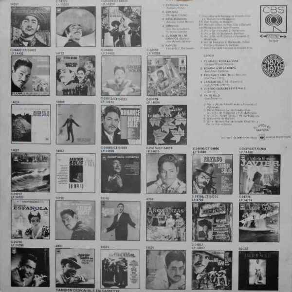 Álbum De Oro Javier Solis - Imagen 2