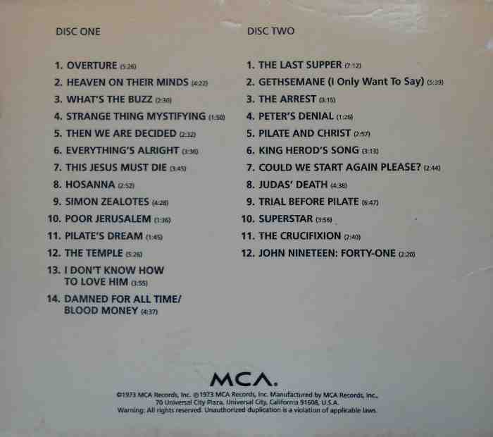 Jesus Christ Superstar (The Original Motion Picture Sound Track Album) - Imagen 2