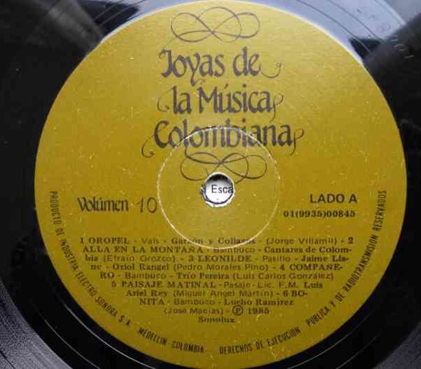 Joyas De La Música Colombiana Volumen 10 - Imagen 3