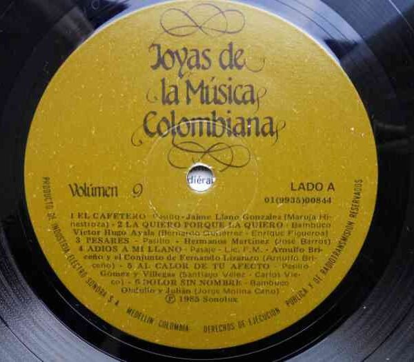 Joyas de la Música Colombiana Vol 9 - Imagen 3