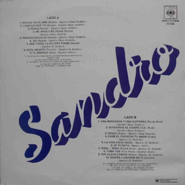 Eternamente Sandro - Imagen 2