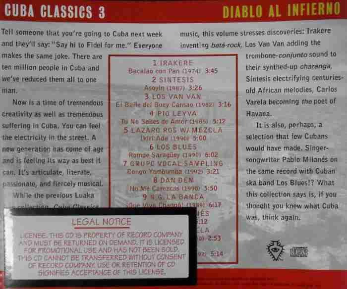 Cuba Classics 3: Diablo Al Infierno - Imagen 2