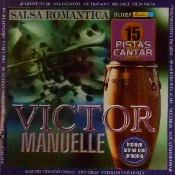 15 Pistas Para Cantar Como: Victor Manuelle