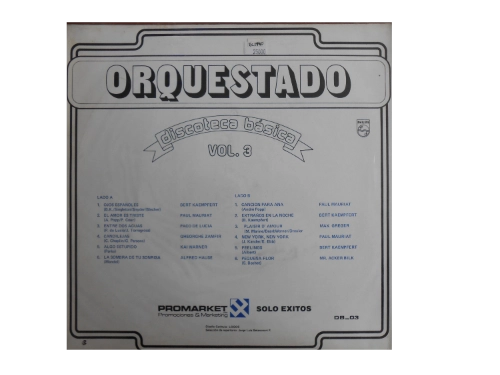 Discoteca Básica Vol. 3 Orquestado - Imagen 2