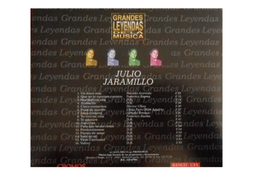 Grandes Leyendas De La Música 8 - Imagen 2