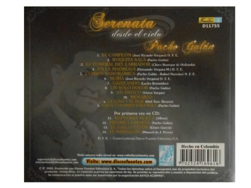 Serenata Desde El Cielo: Pacho Galán - Imagen 2