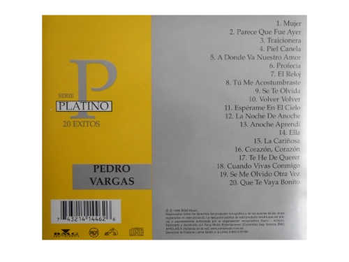 Serie Platino 20 Exitos - Imagen 2