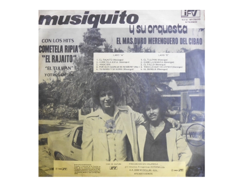 El Mas Duro Merenguero Del Cibao - Vol. 1 - Imagen 2