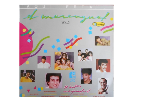 Aquí Esta El Merengue Vol. 3